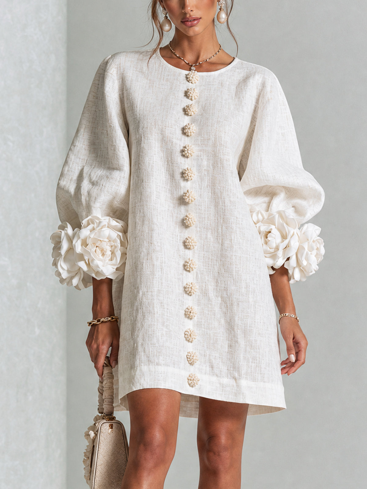 Rosana | Vestido Rosario Blanca